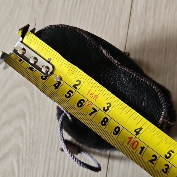 Handmade Leather & Fur Moccasin Booties - Picture 7 of 7